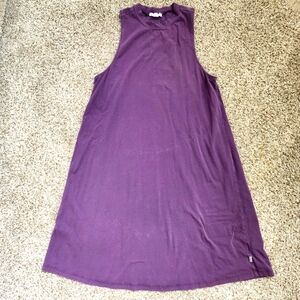 Vans Sleevless Dress, Purple, Women's M